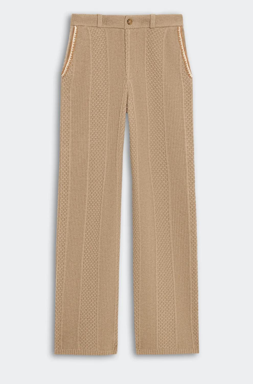 Guest In Residence - Tailored Cable Trouser