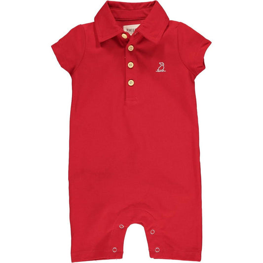 Me & Henry - Boys Drift Polo Romper