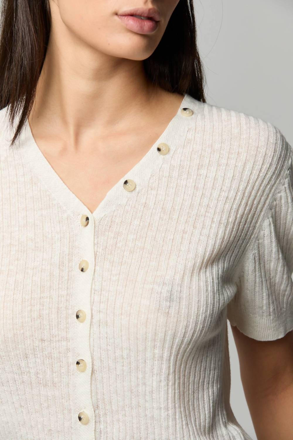 Asher - Ingrid Linen Cardigan