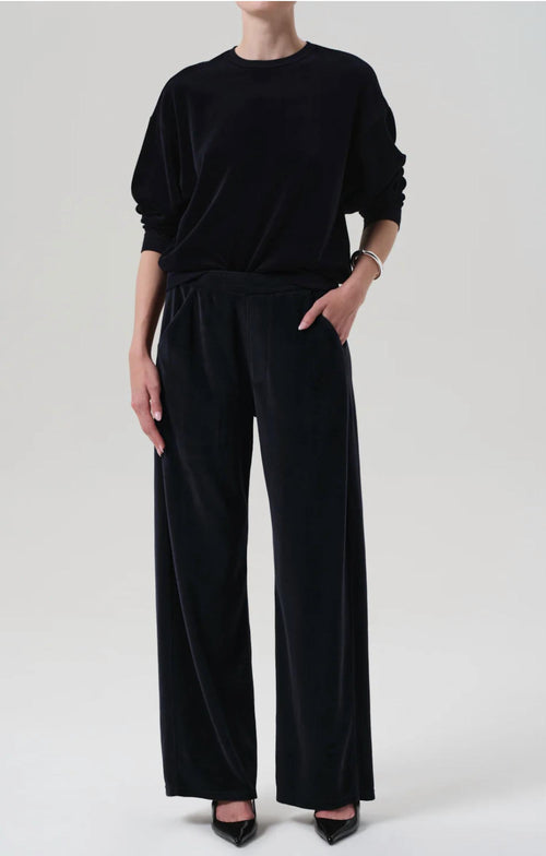 Citizens Of Humanity - Brynn Drawstring Velour Pant