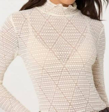 Astr - Kyra Mesh Top