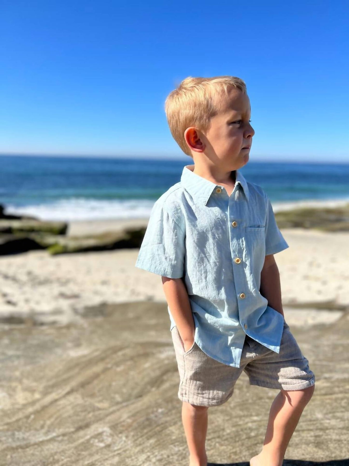 Boy's Newport Button Down Shirt