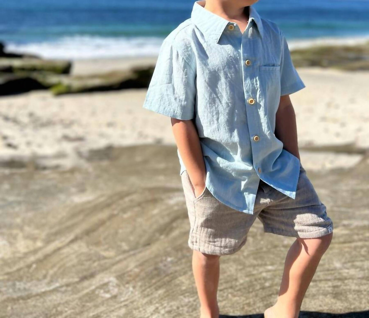 Boy's Newport Button Down Shirt