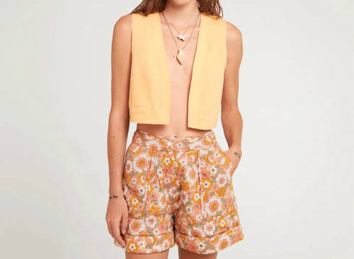Antik Batik - Blossom Cotton Voile Quilted Shorts