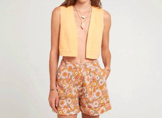 Antik Batik - Blossom Cotton Voile Quilted Shorts