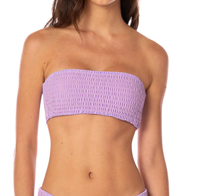 Maaji - Artemis Strapless Bandeau Reversible Bikini Top