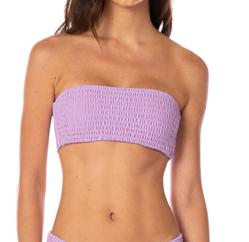 Maaji - Artemis Strapless Bandeau Reversible Bikini Top