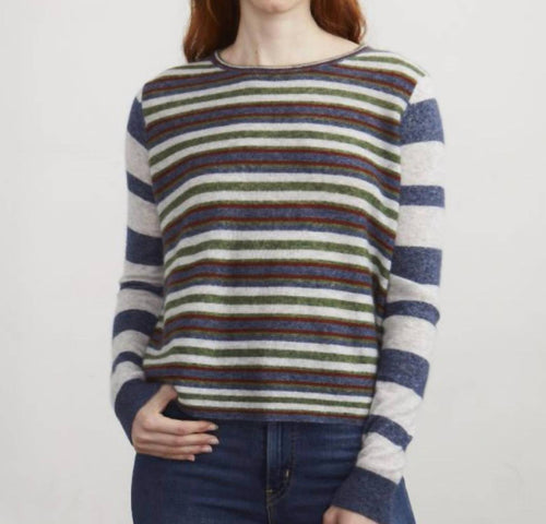 Autumn Cashmere - Stripe Block Sweater
