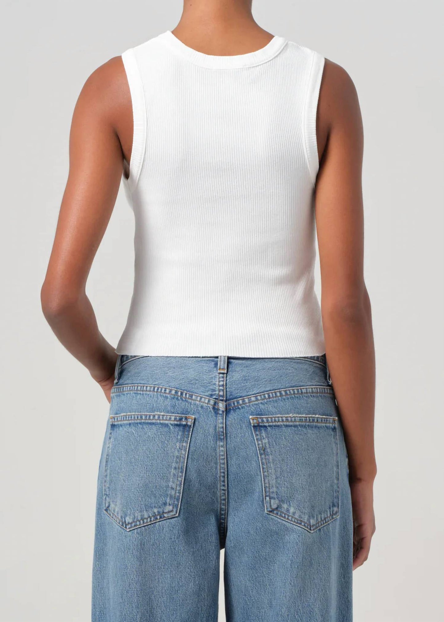 Agolde - Shrunken Poppy Tank Top