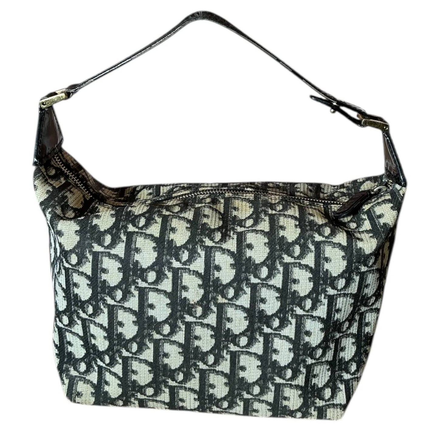 Christian Dior - Women's Vintage Y2k Diorissma Leather Coated Pochette Shoulder Bag