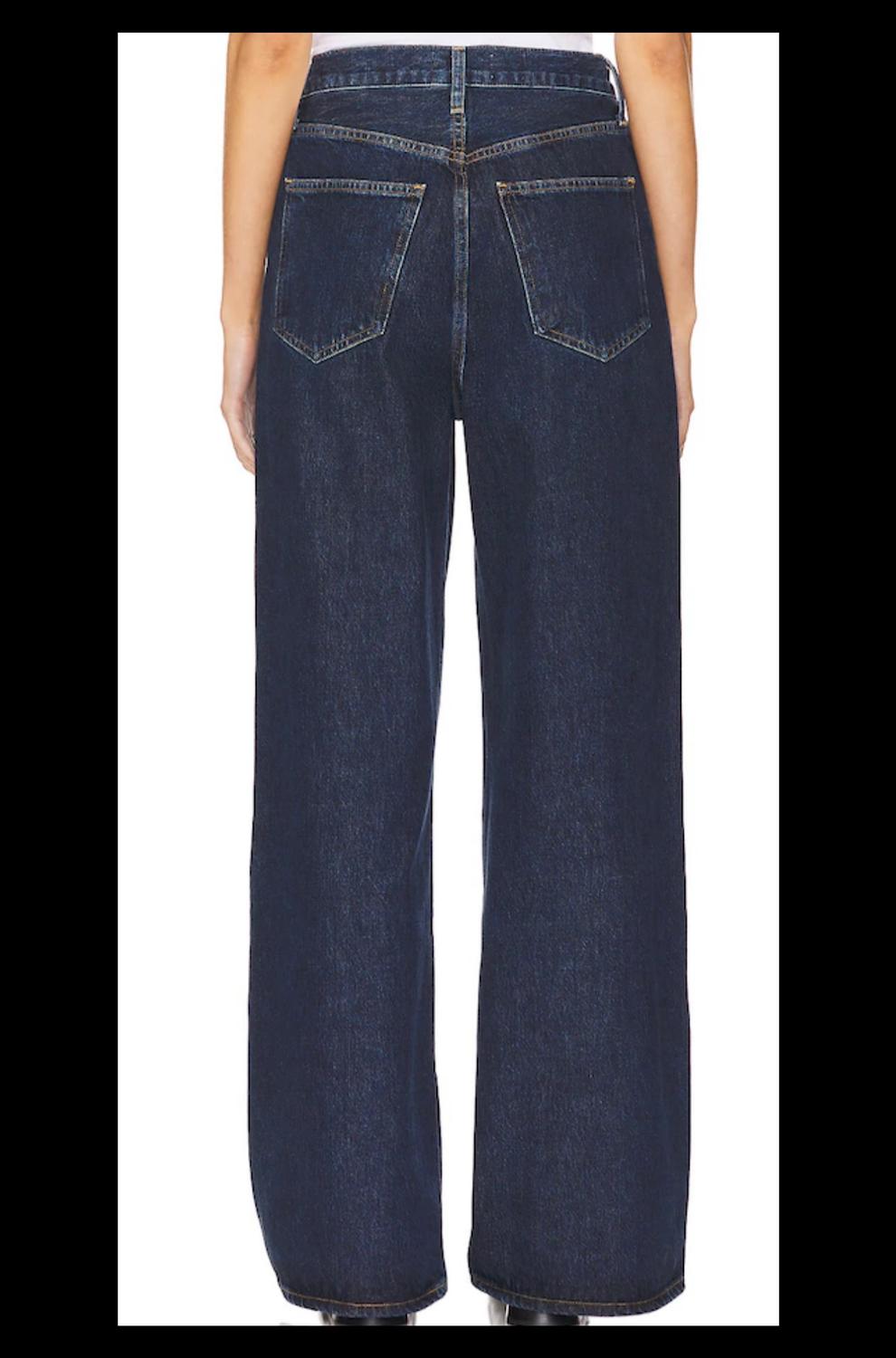 Agolde - Dame High Rise Wide Leg Jeans