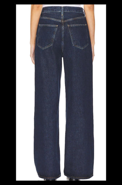 Agolde - Dame High Rise Wide Leg Jeans