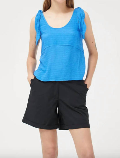 Compania Fantastica - Textured Crepe Top