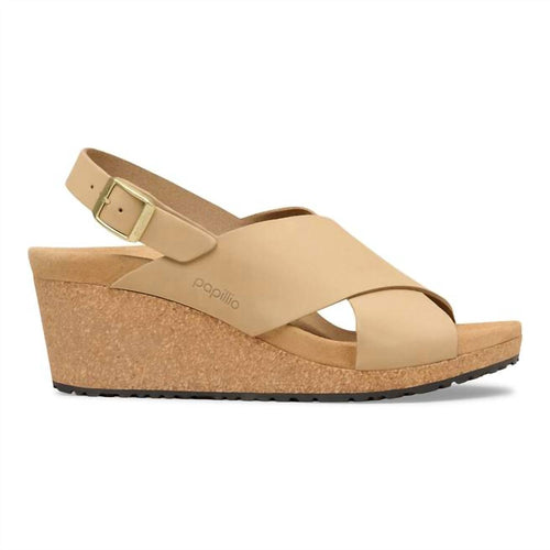 Birkenstock - Women's Samira Nubuck Leather Wedge Sandals