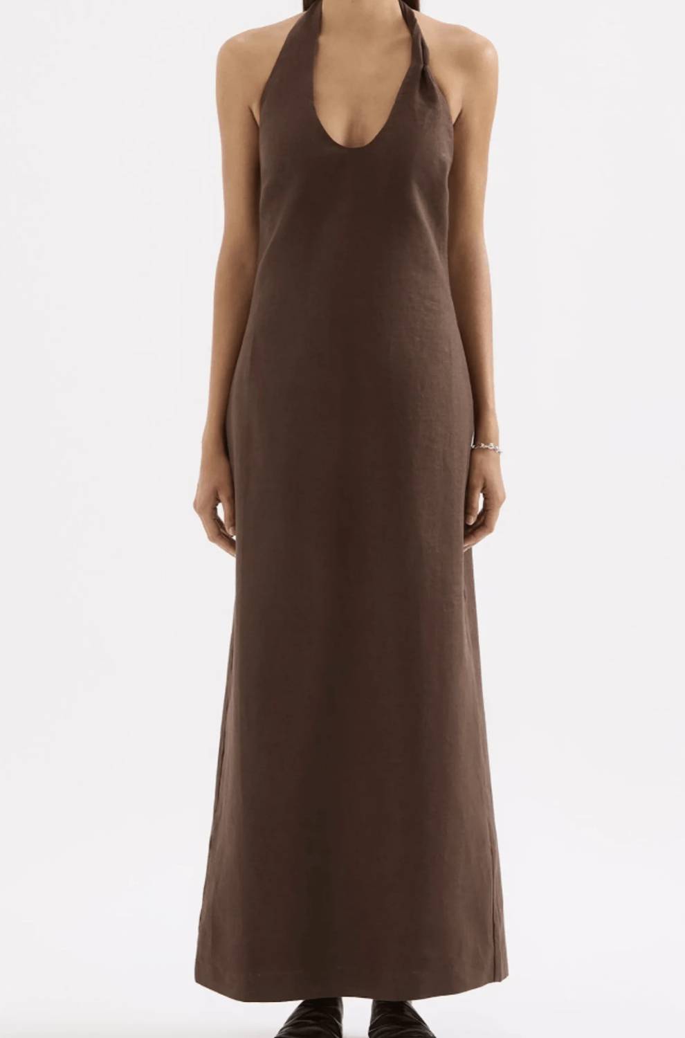 Nude Lucy - Zayda Halter Neck Mini Dress