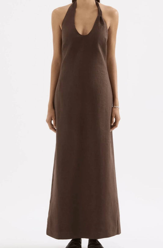 Nude Lucy - Zayda Halter Neck Mini Dress