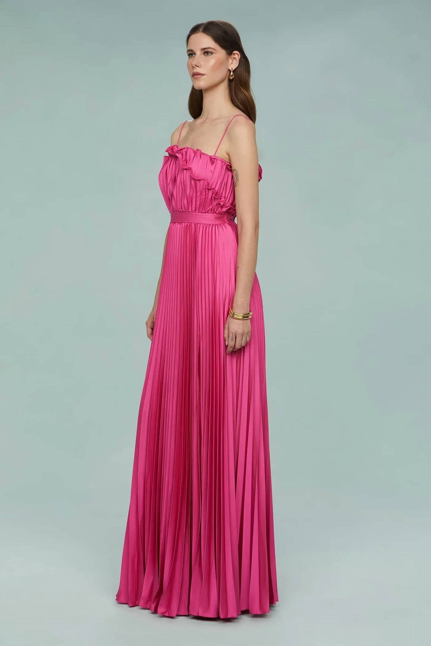 Amur - Arora Pleated Gown