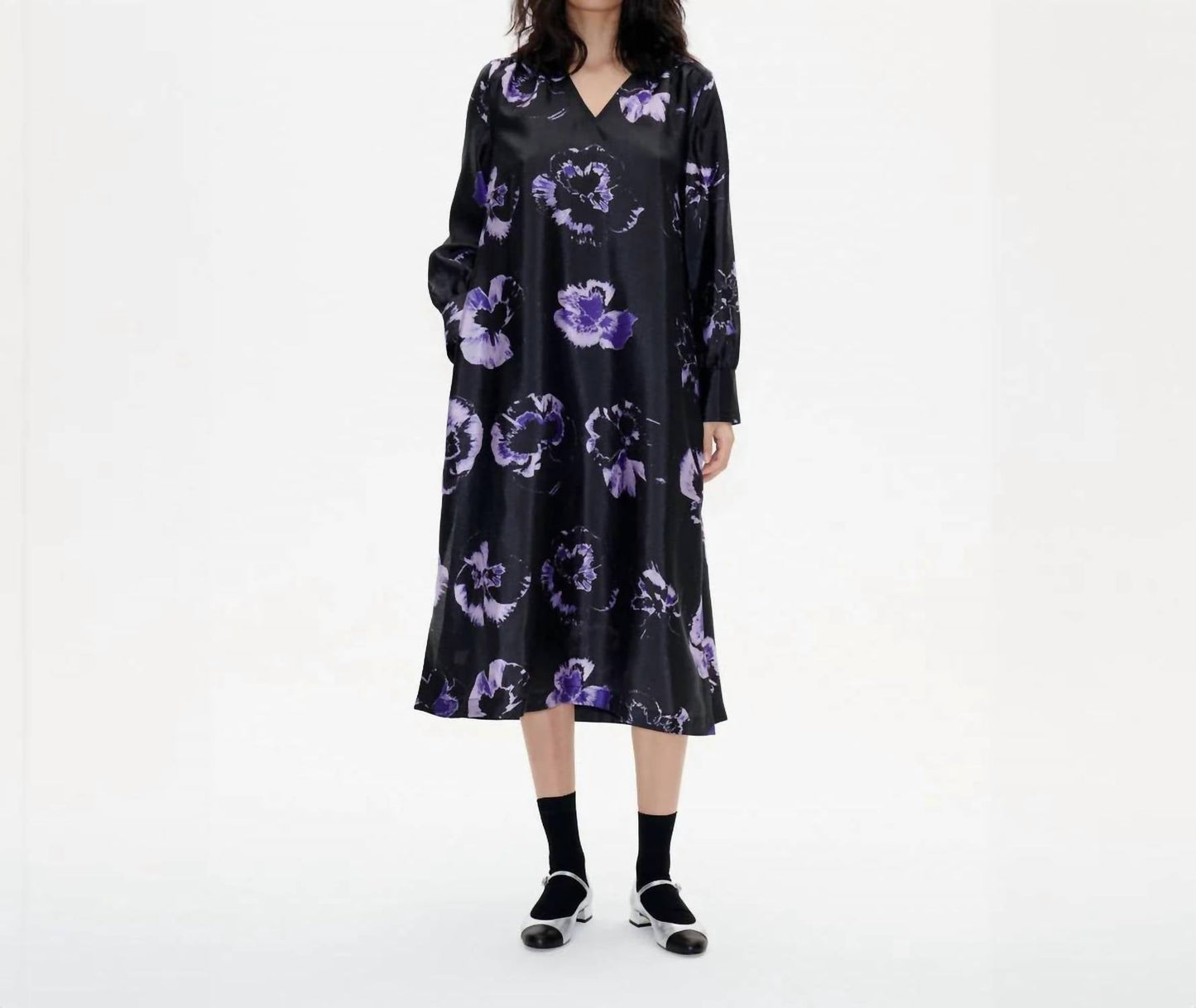 Baum Und Pferdgarten - Aradina Long Sleeve Midi Dress